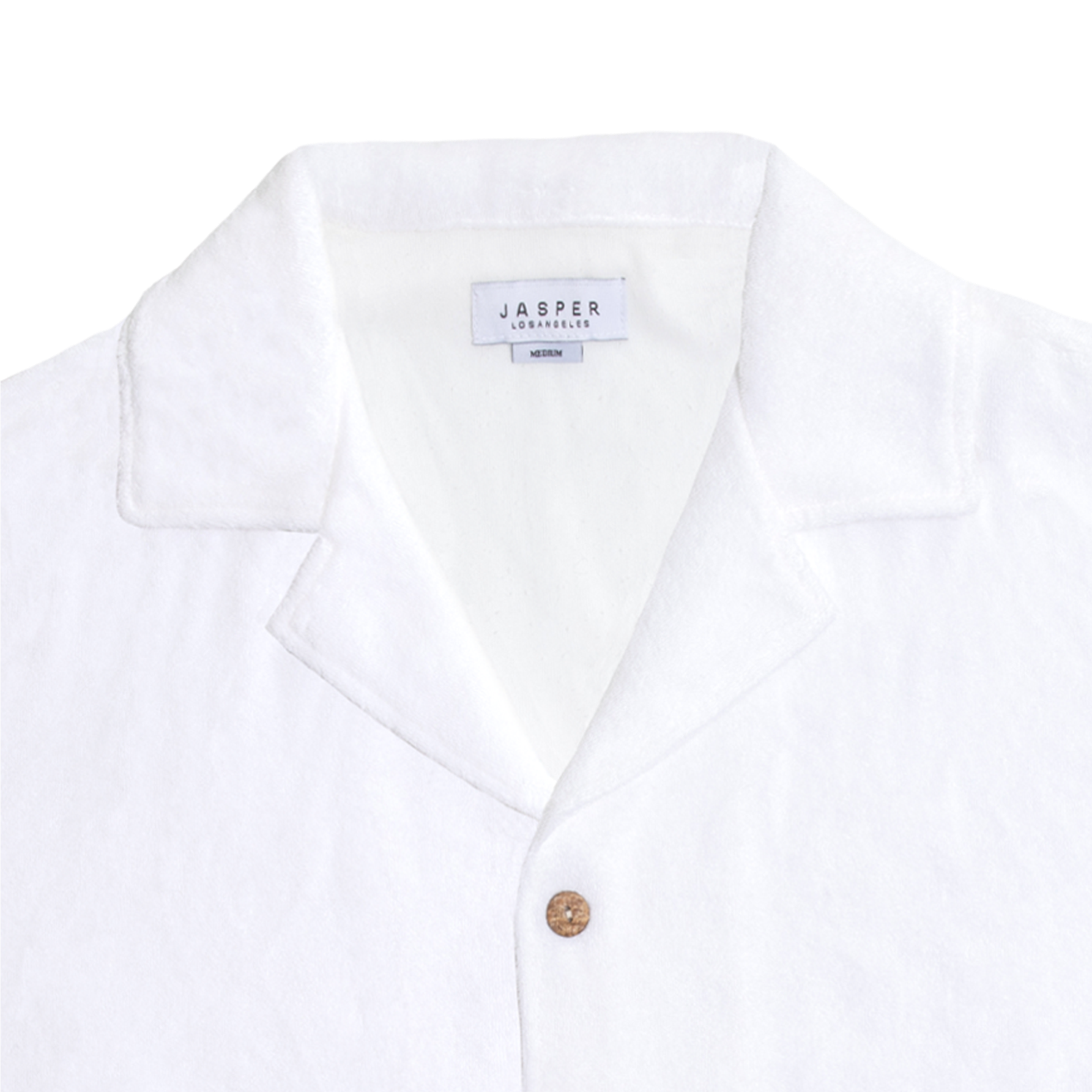El Porto Shirt Collar in White