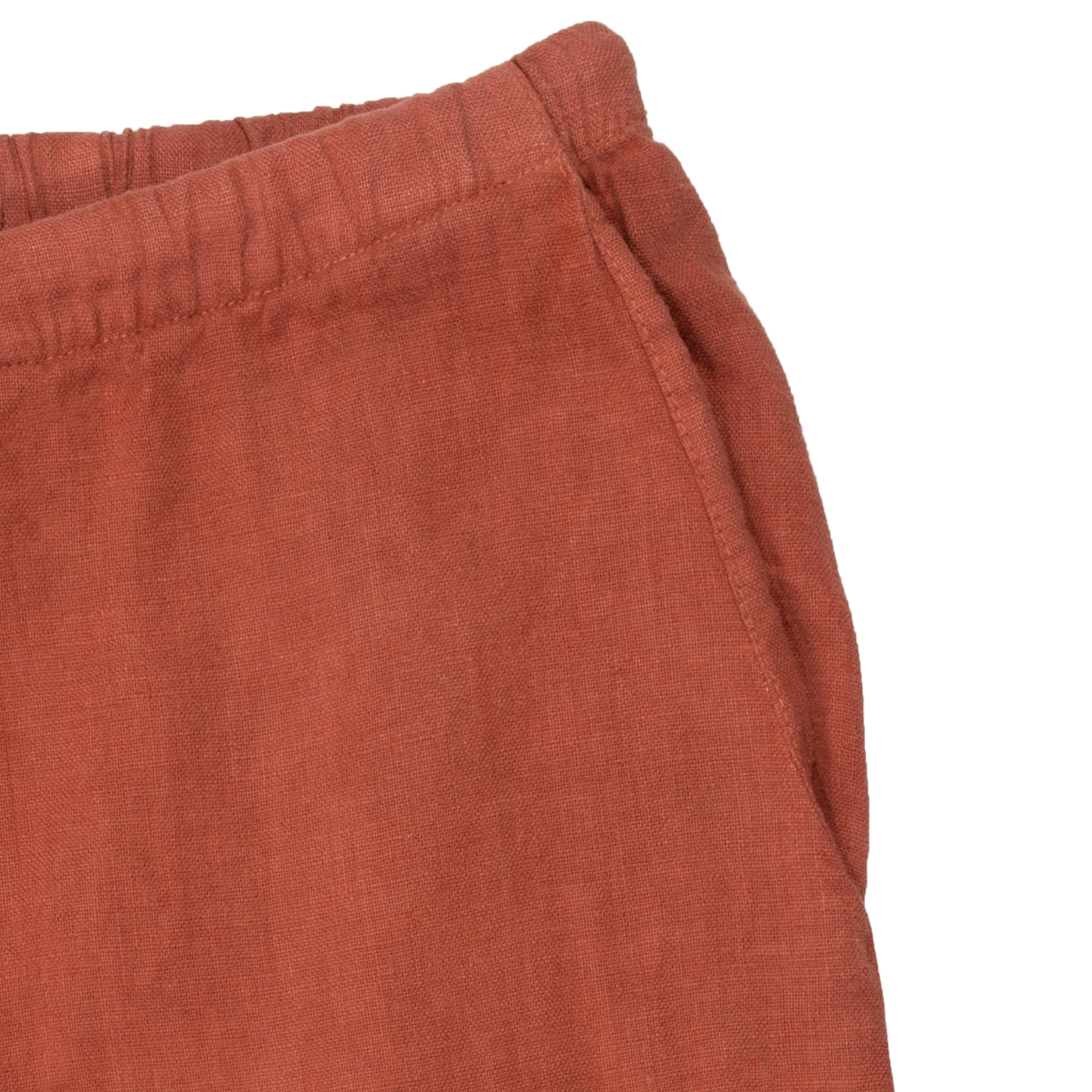 Little Dume Trouser Front Pocket in Rust