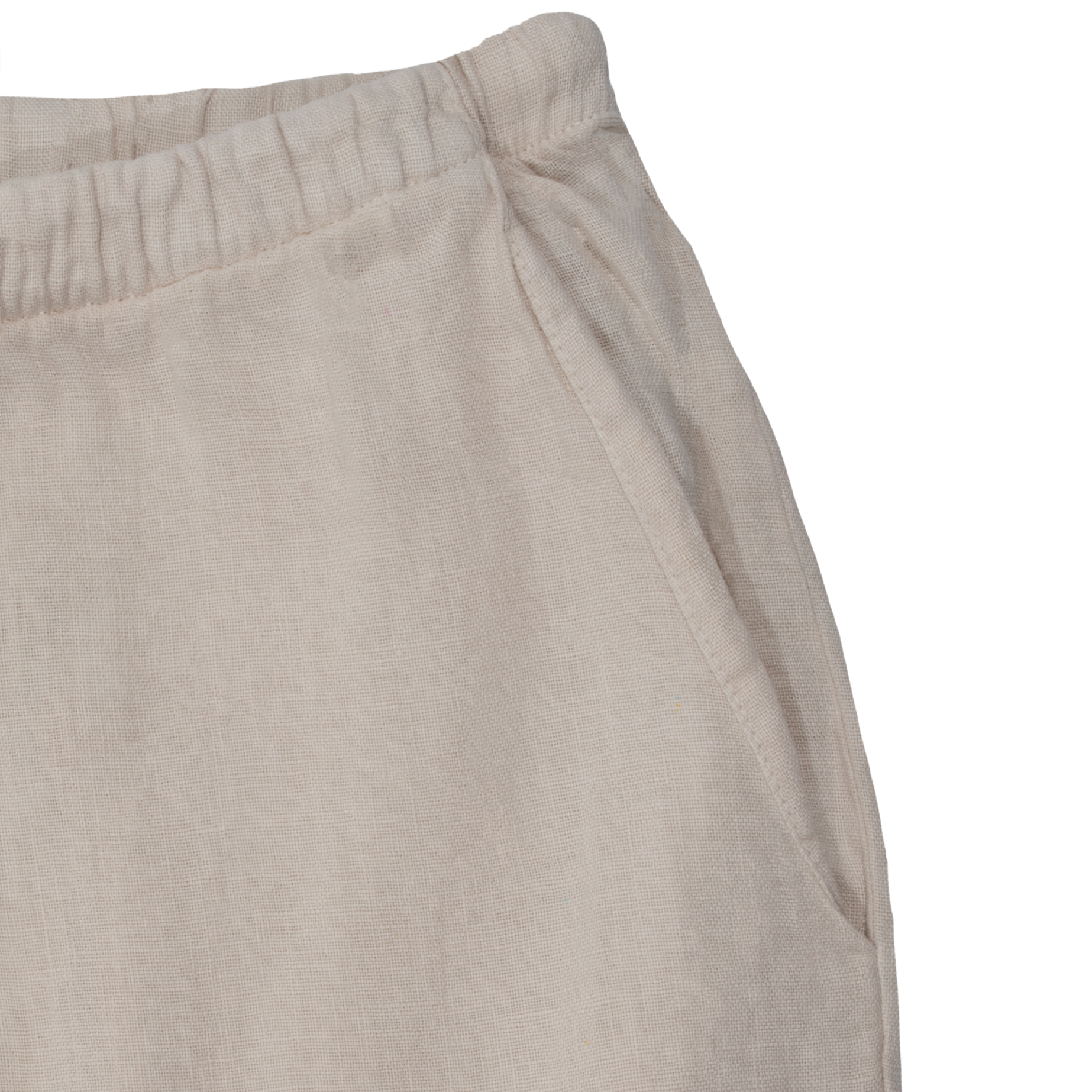 Little Dume Trouser Front Pocket in Natural